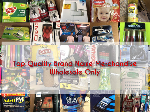 Discounts in Bulk! Top Quality Brand Name Merchandise. Wholesale Store