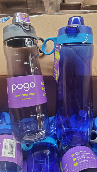 Lot of Pogo Tritan Water Bottles 31pcs