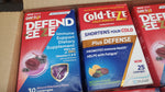 Lot of Cold-Eeze and Defend-eeze Lozenges 50packs