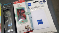 Lot of Bluelight Glasses(37) and Microfiber Cloths(11) 48Units Total