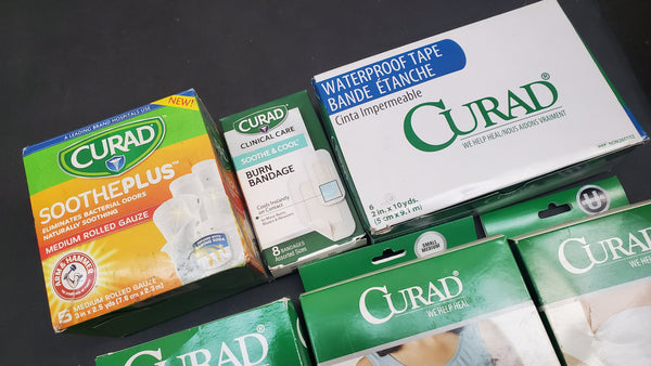 Lot of Assorted Curad Personal Care 15pcs