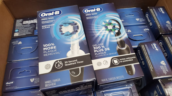 Lot of Oral-B Pro 500(15) and Pro 1000(5) 20pcs Total
