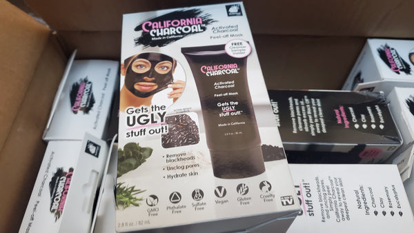 Lot of California Charcoal Peel-off Masks 42pcs