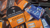 Lot of Van Der Hagan and Barbasol Razor Blades 60packs