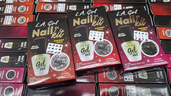 Lot of L.A. Girl Nail Kits 224pcs