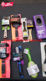 Lot Of Assorted Hair Brushes 91Pcs