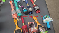 Lot Of Assorted Hair Brushes 97Pcs