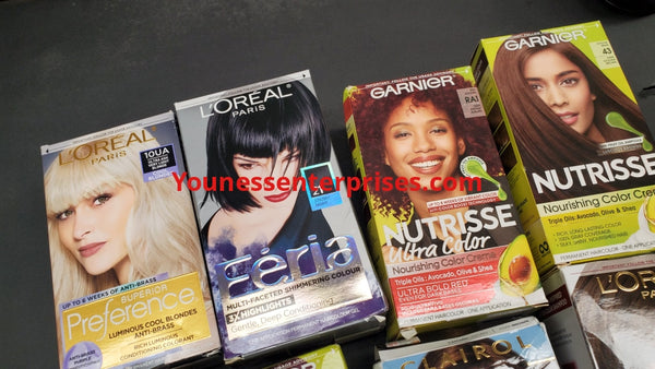 Lot Of Assorted Hair Coloring 59Pcs