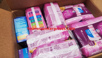 Lot Of Assorted Pads And Tampons 21Packs