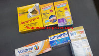 Lot Of Assorted Pain Relief 85Packs/Pcs (See Images For Dates)