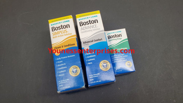 Lot Of Bausch + Lomb Boston 66Pcs (See Images For Dates)