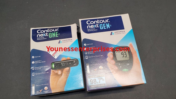 Lot Of Contour Next Blood Glucose Monitors 22Pcs (See Images For Dates)