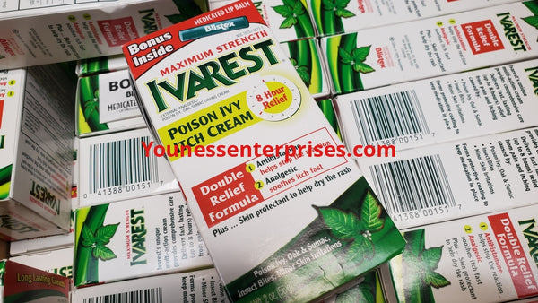 Ivarest Kit Lot of Maximum Strength Ivarest Poison Ivy Itch Cream 68pcs – Youness ...