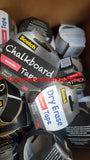 Lot Of Scotch Chalk Board And White Tape 48Pcs