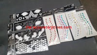 Lot Of Wet N Wild Face Stencils And Gems 509Packs