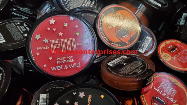 Lot Of Wet N Wild Makeup And Lip Scrubs 216Pcs