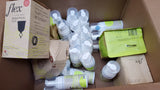 Lot of Flex Foam Cleansers and Menstrual Cups 23packs/pcs