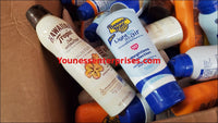 Shopify Auction Lot Of Assorted Banana Boat And Hawaiian Tropic Sunscreens 57Pcs (See Images For