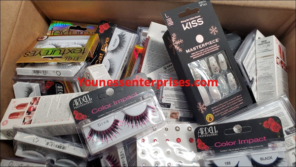 Shopify Auction Lot Of Assorted Nails And Eyelashes 129Pcs-638397-403532