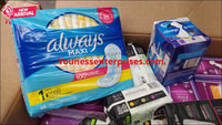 Shopify Auction Lot Of Assorted Pads And Tampons 60Packs-831233-564293
