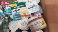 Shopify Auction Lot Of Assorted Personal Care 98Pcs (66Vapo Inhaler) (32 Makeup Remover