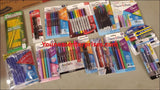 Shopify Auction Lot Of Assorted Writing And Coloring Instruments 61Packs-689057-448361