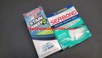 Shopify Auction Lot Of Stain Away Plus(11Pcs) And Seabond(8Packs) 19Pcs Total-1658144-1285522