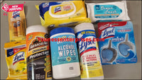 Shopify Auction Lot Of Assorted Cleaning And Disinfecting Merchandise 47Packs-655273-420665