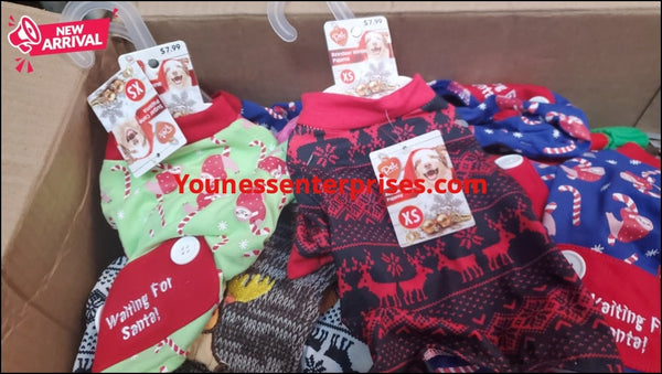 Shopify Auction Lot Of Assorted Dog Clothes 114Pcs-1085913-781852