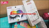 Shopify Auction Lot Of Assorted Nail Kits And Eyelashes 180Packs Kiss Impress Ardell-888829-618825