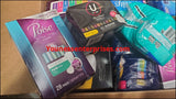 Shopify Auction Lot Of Assorted Tampons And Pads 21Packs Always Tampax Poise Kotex-638380-403513