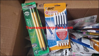 Shopify Auction Lot Of Assorted Writing Utensils And Erasers 90Packs-688892-442134